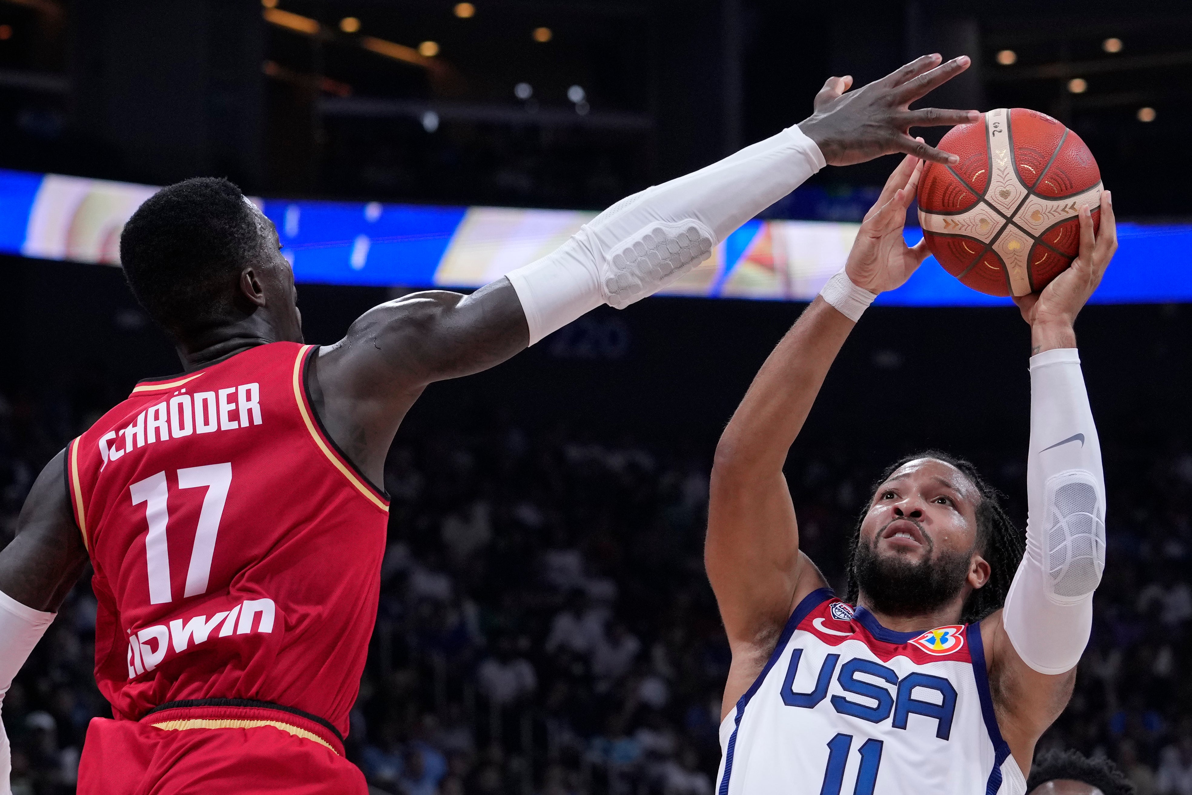 World Cup US Germany Basketball