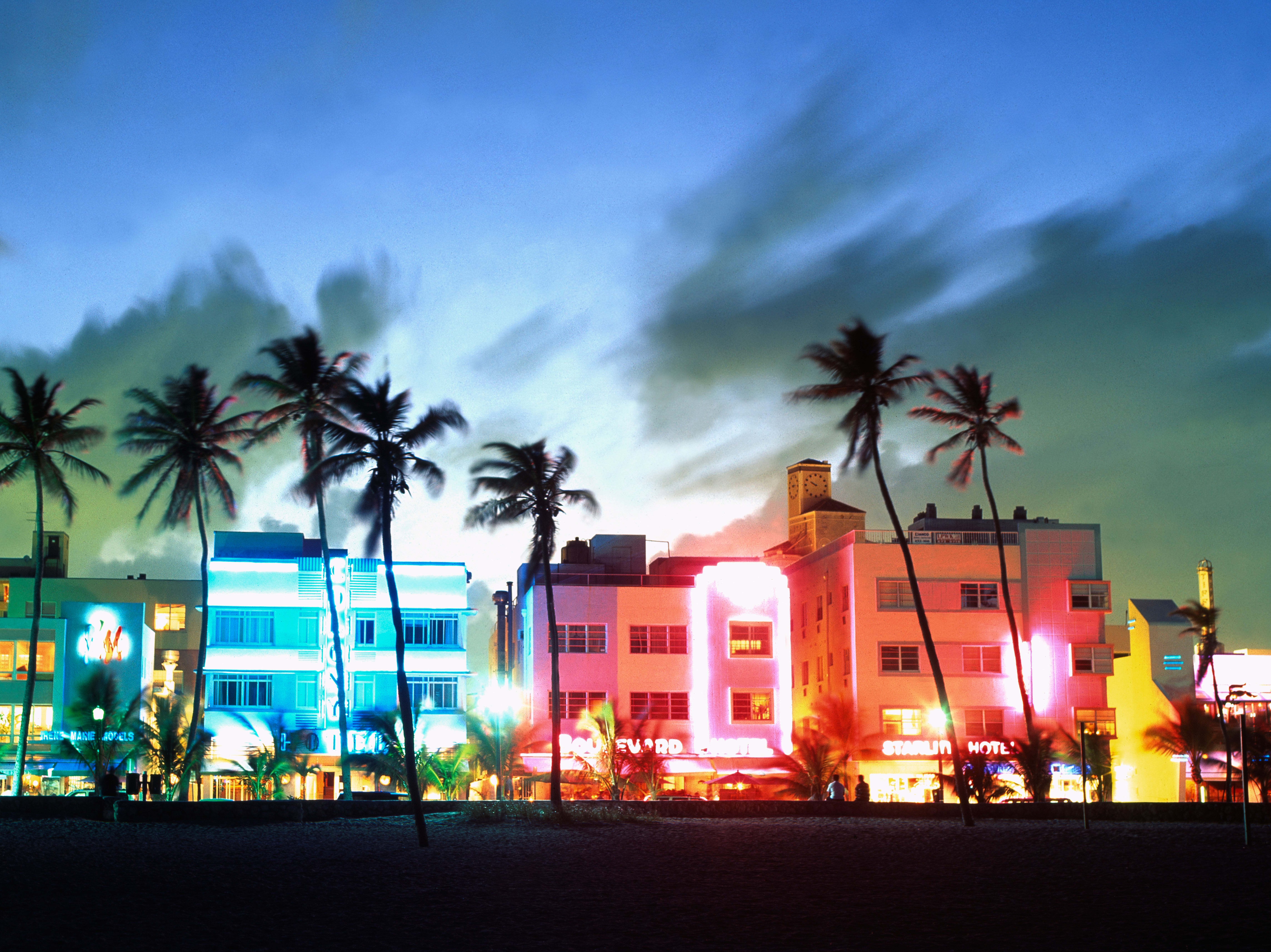 Ocean Drive boasts numerous chic-as-they-come Art Deco hotels