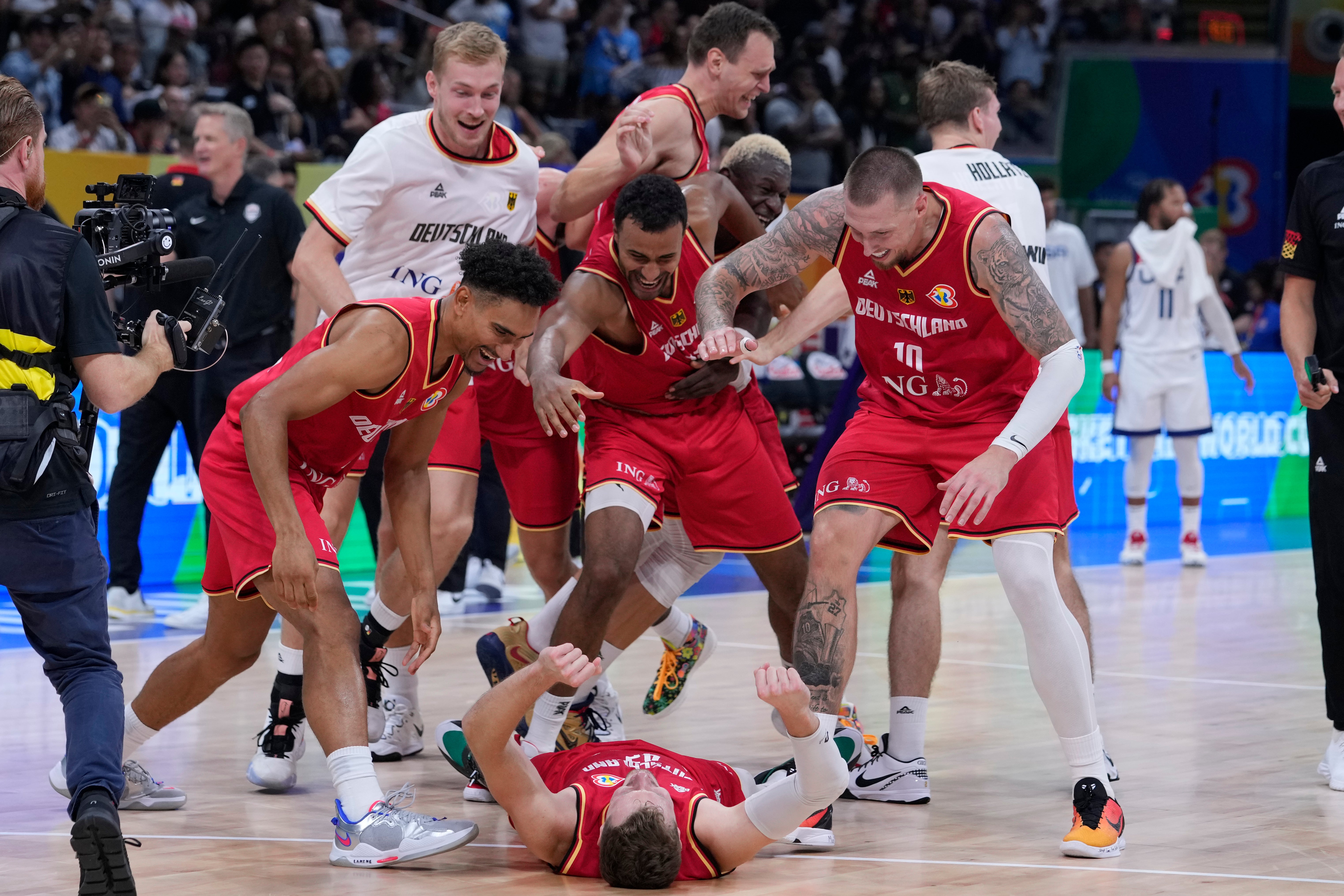 World Cup US Germany Basketball
