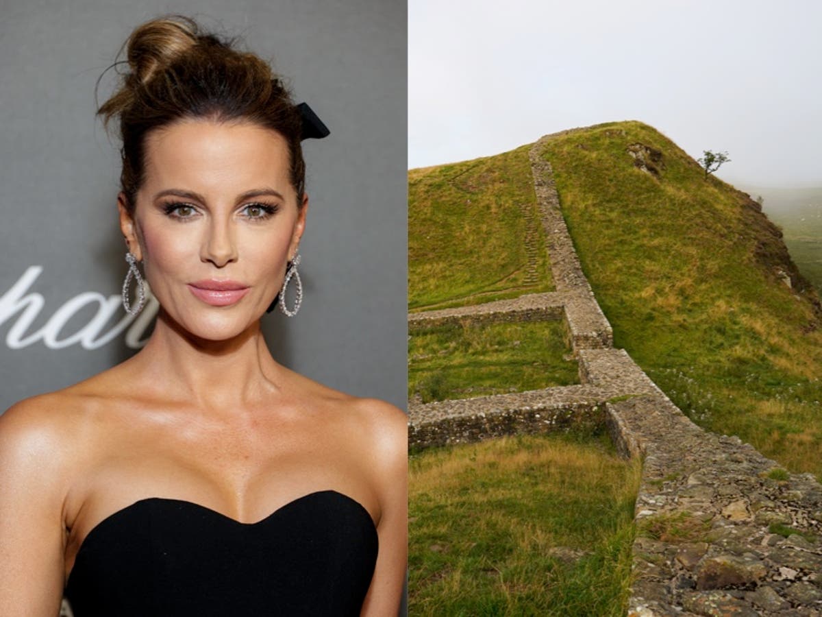 Kate Beckinsale reveals she stole piece of historic Hadrian&rsquo;s Wall landmark during school trip