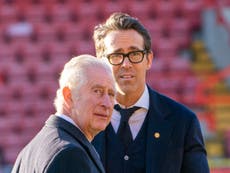 Ryan Reynolds and Rob McElhenney describe ‘monarchy bootcamp’ before Charles and Camilla’s Wrexham visit