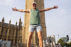 Man aiming to run 570km London Underground route in 11 days for charity