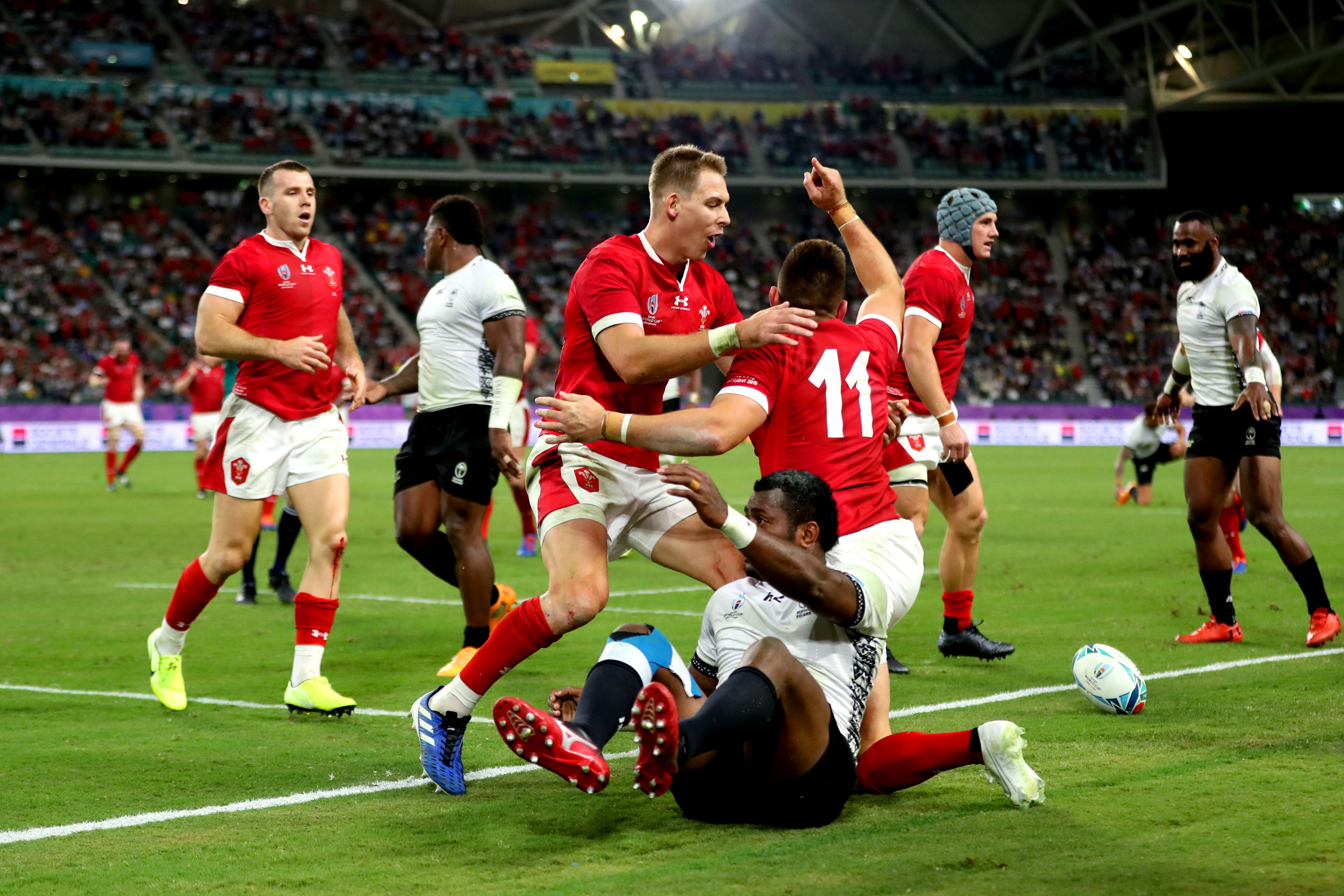 Wales and Fiji are set for a key Pool C opener in the Rugby World Cup (David Davies/PA)