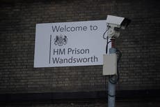 Inmates moved out of Wandsworth Prison after Daniel Khalife escape