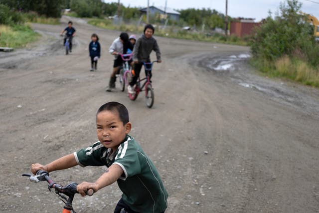 APTOPIX Alaska Village Kids Photo Gallery