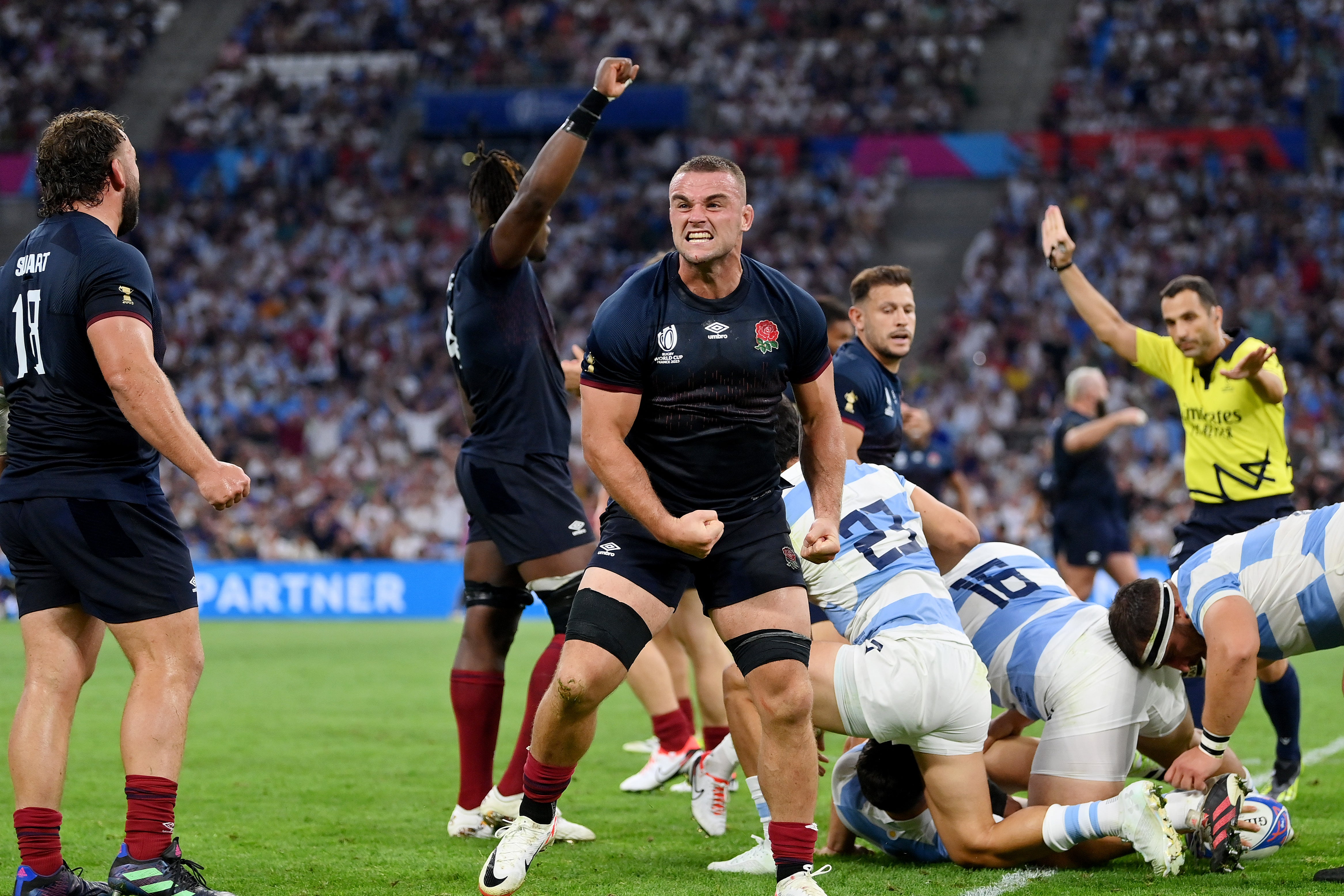 Rugby World Cup 2023 LIVE England vs Argentina result and reaction as England win despite Tom Curry red card The Independent