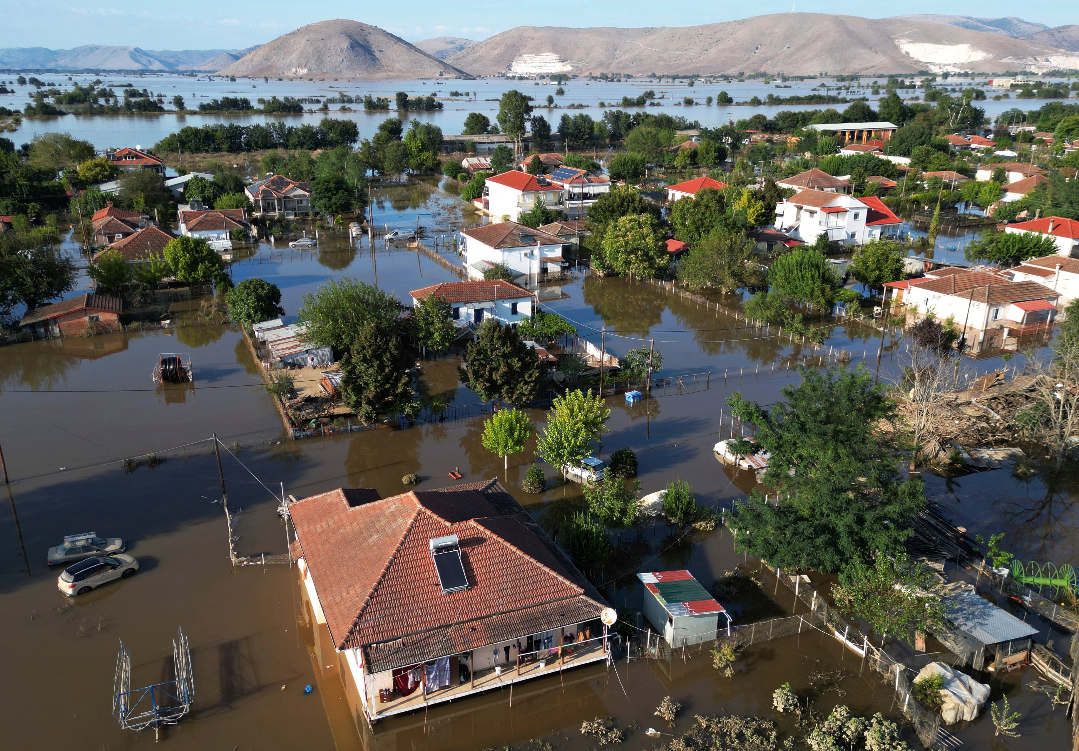 GRECIA-INUNDACIONES