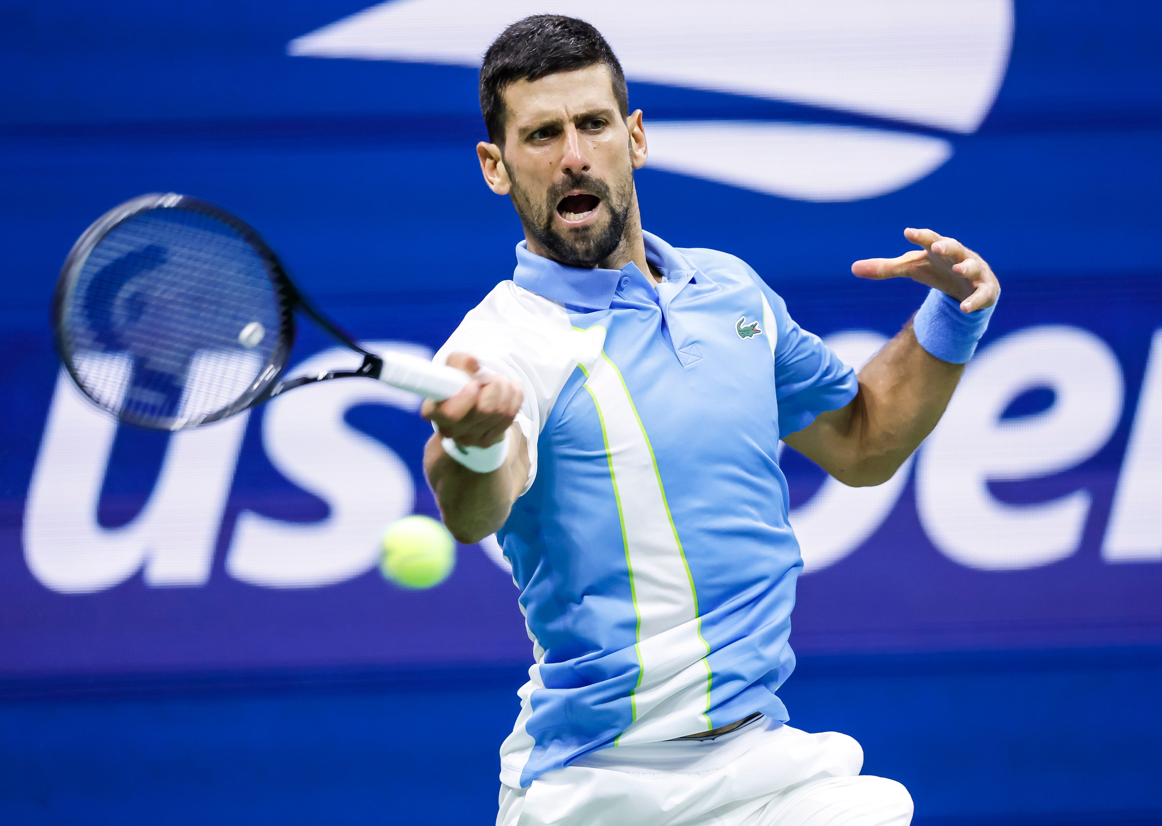 Novak Djokovic takes on Daniil Medvedev in the US Open men's final