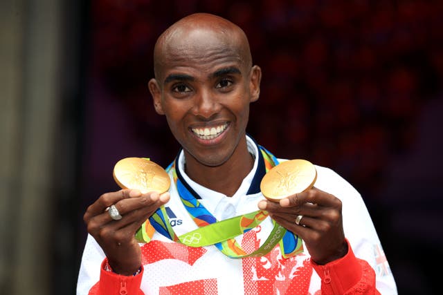 Sir Mo Farah is a four-time Olympic champion (Mike Egerton/PA)