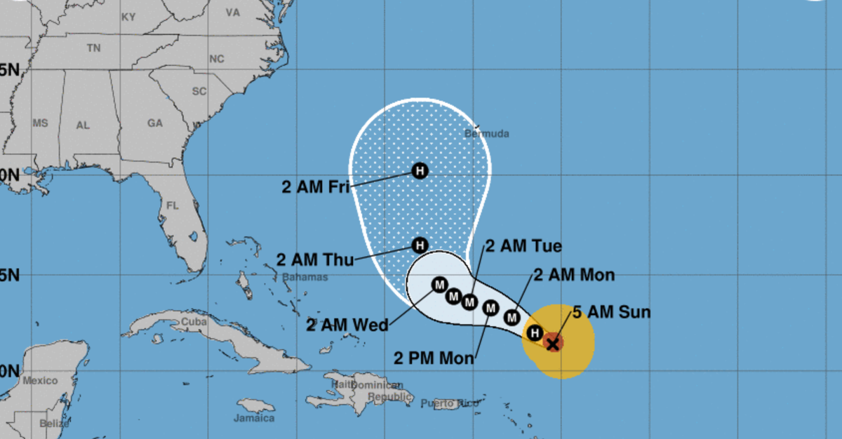 Hurrikan-Lee-Updates: Bermuda in Alarmbereitschaft, da der Sturm weiter nach Norden zieht