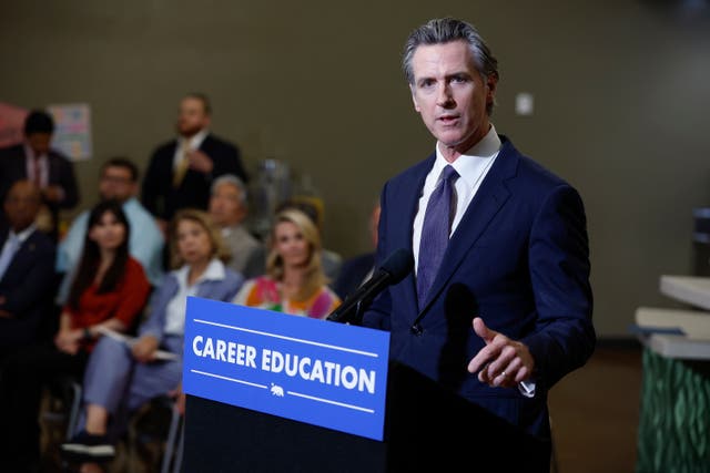 <p>Gavin Newsom</p>