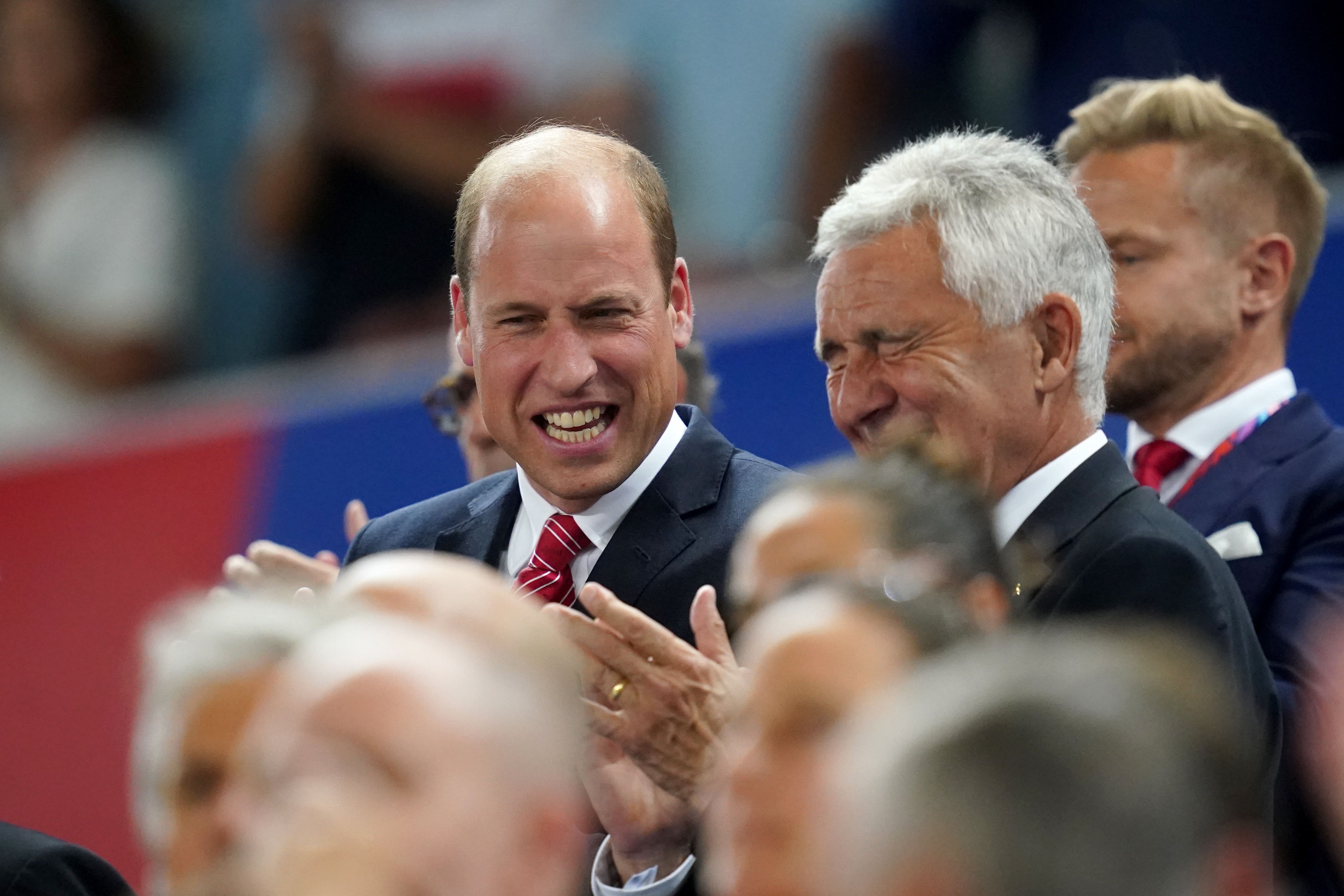 William tells of excitement at return of Rugby World Cup | The Independent