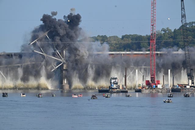 Missouri Bridge Demolition