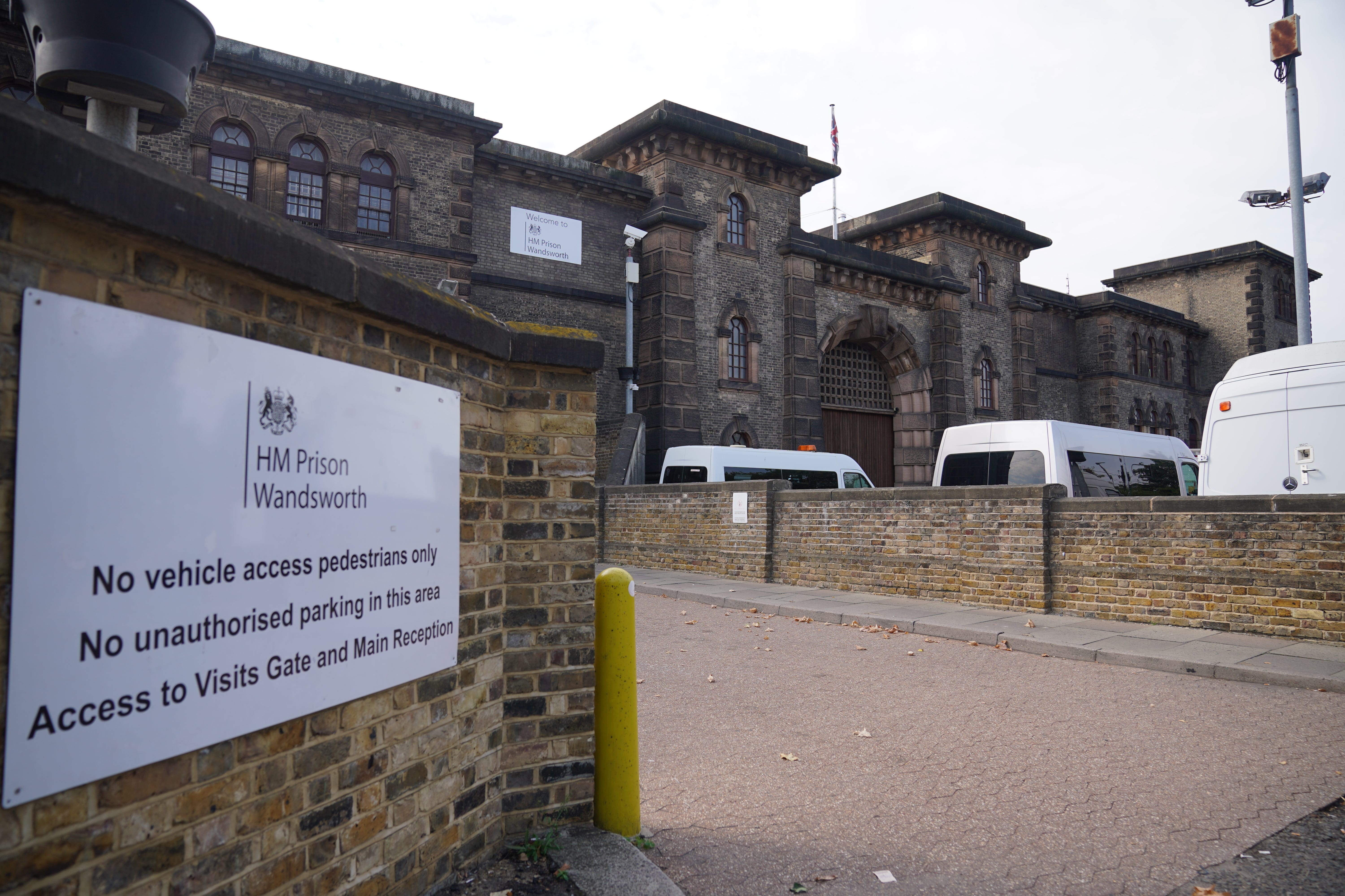A man has been stabbed at HMP Wandsworth, the Met Police has said (Lucy North/PA)