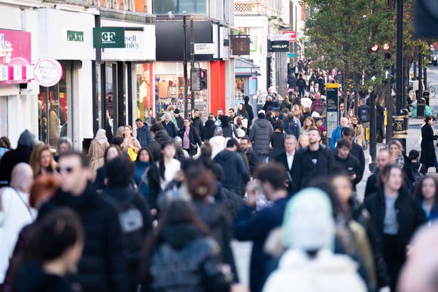 Retailers have called on the Chancellor to hold off a potential hike to business rates in line with inflation (James Manning/PA)