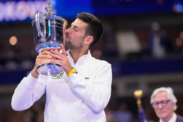 Novak Djokovic won his 24th grand slam title (AP Photo/Manu Fernandez)