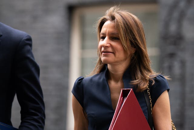Lucy Frazer will also face questions from the House of Lords Communications and Digital Committee on the BBC’s future, the Media Bill and the UK’s creative industries in a one-off accountability session on September 13 (PA)