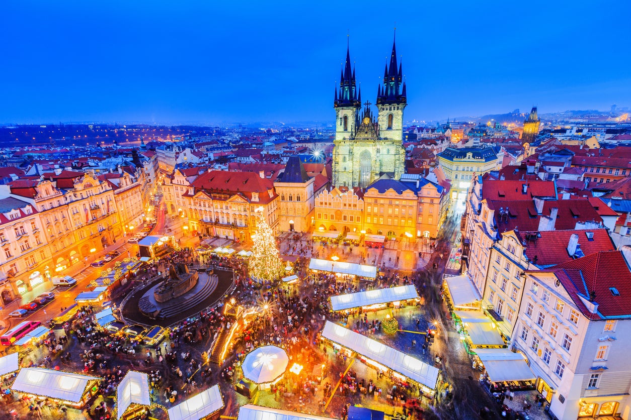 Prague is classic Christmas market territory