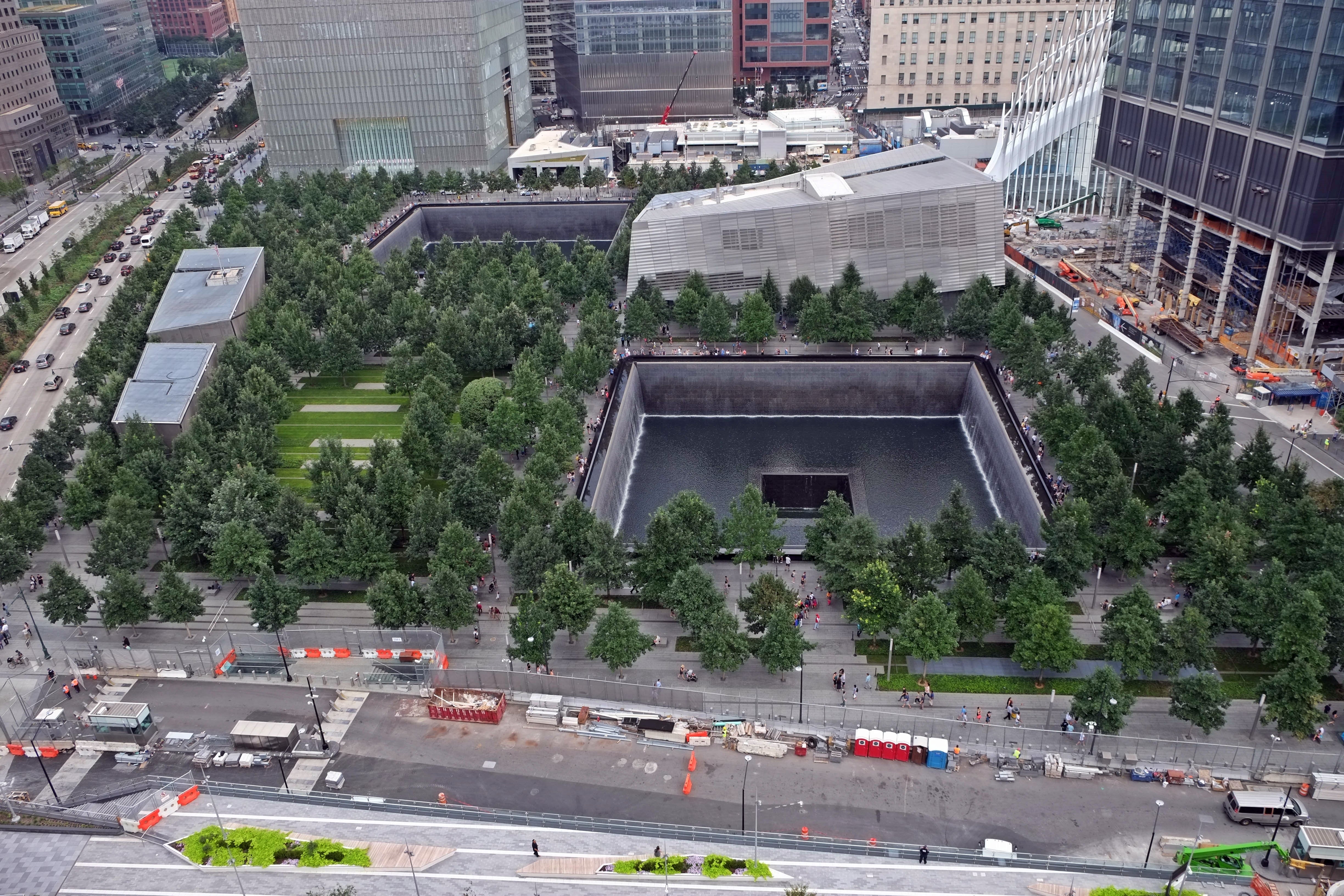 The remains of over 1000 victims are being held at the World Trade Center memorial waiting to be tested