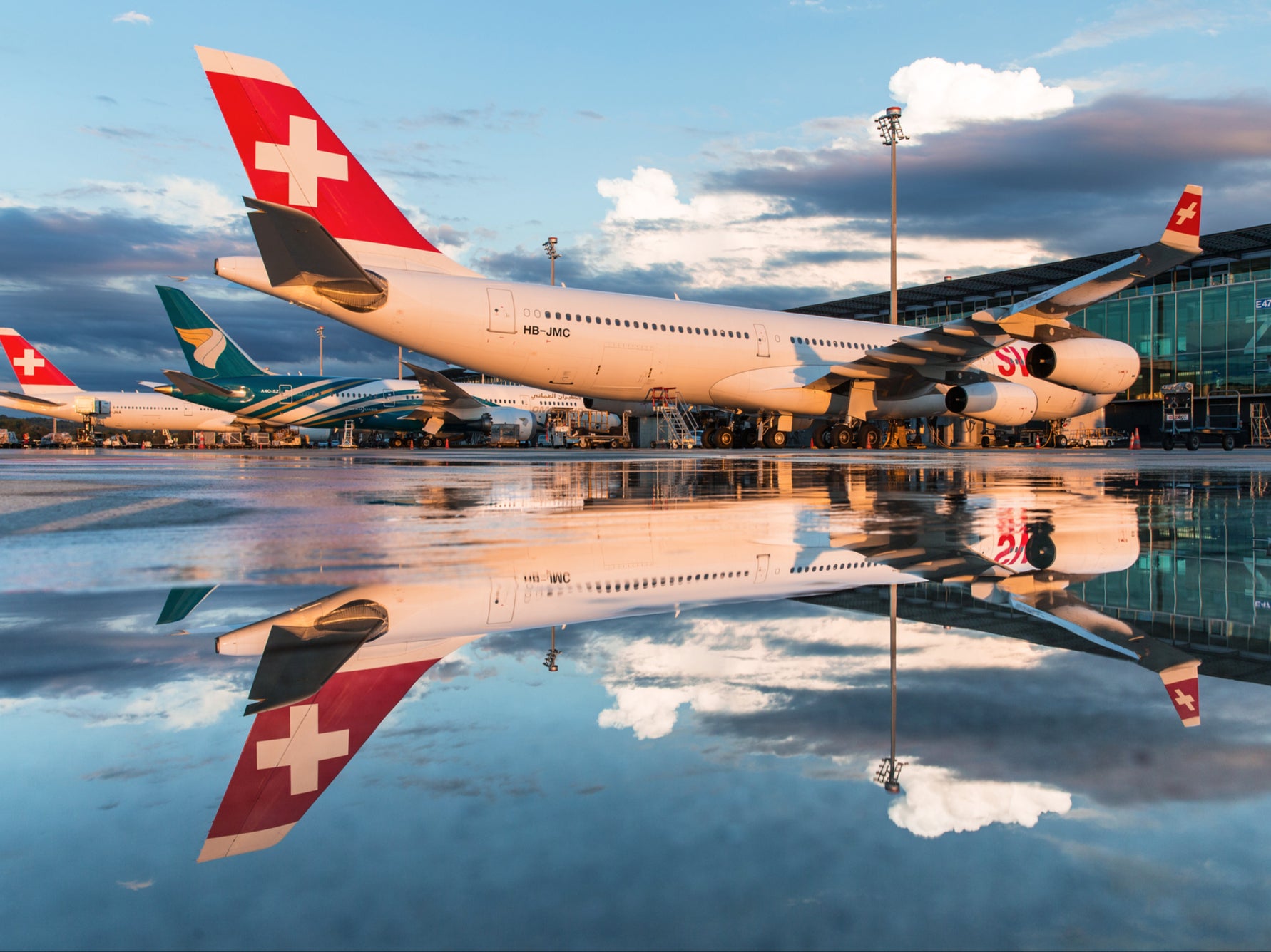 Passengers upset after Swiss International Air Lines plane lands in Spain with zero suitcases The Independent