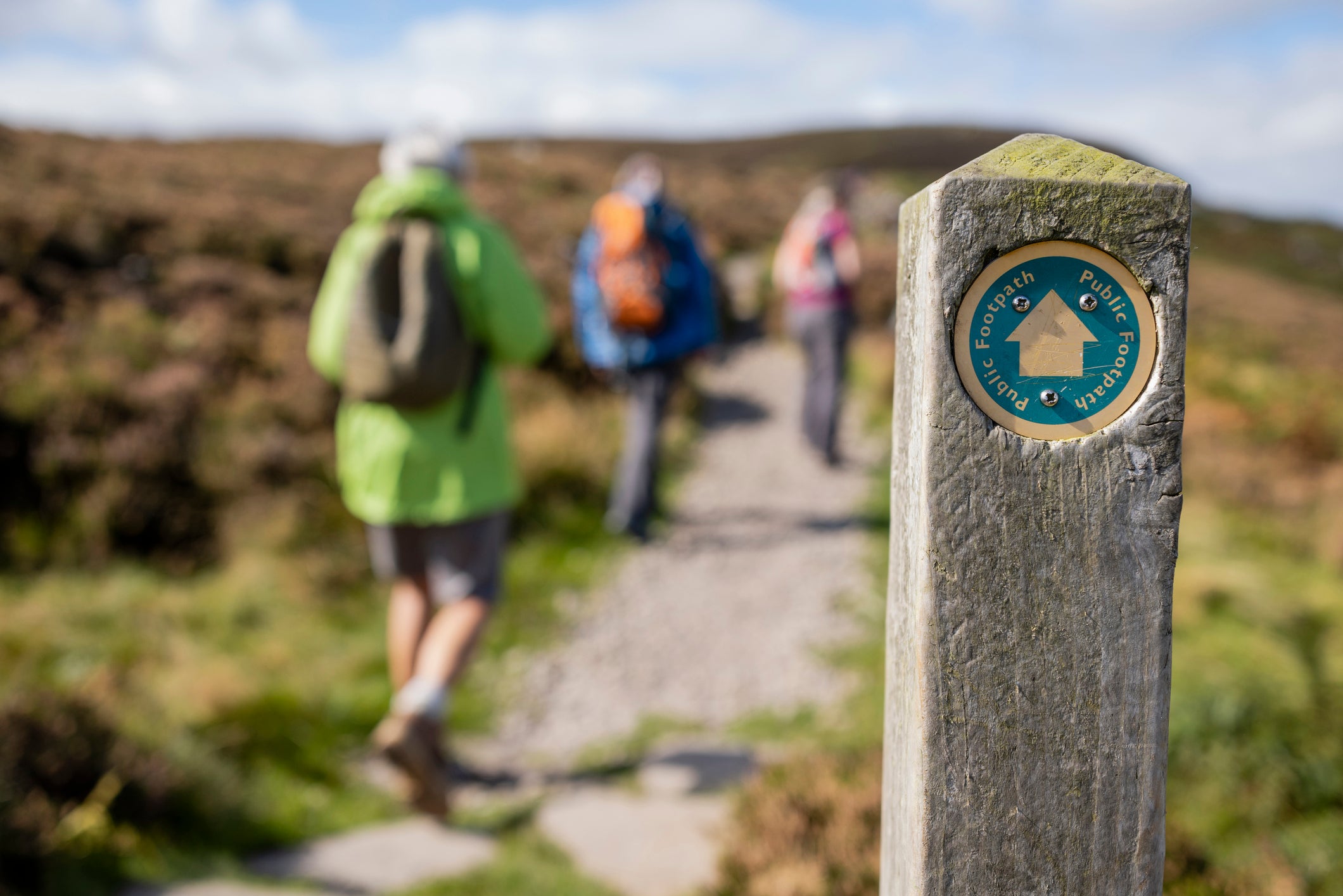 Tread tracks, trails and footpaths from Pembrokeshire to the Yorkshire Dales