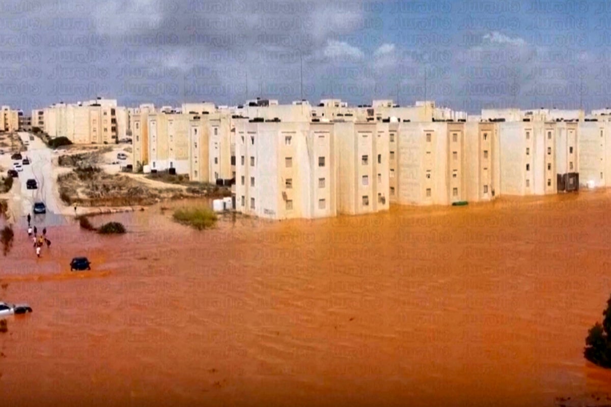Over 10,000 missing and 2,000 feared dead after Libyan city hit by ‘catastrophic’ storm floods