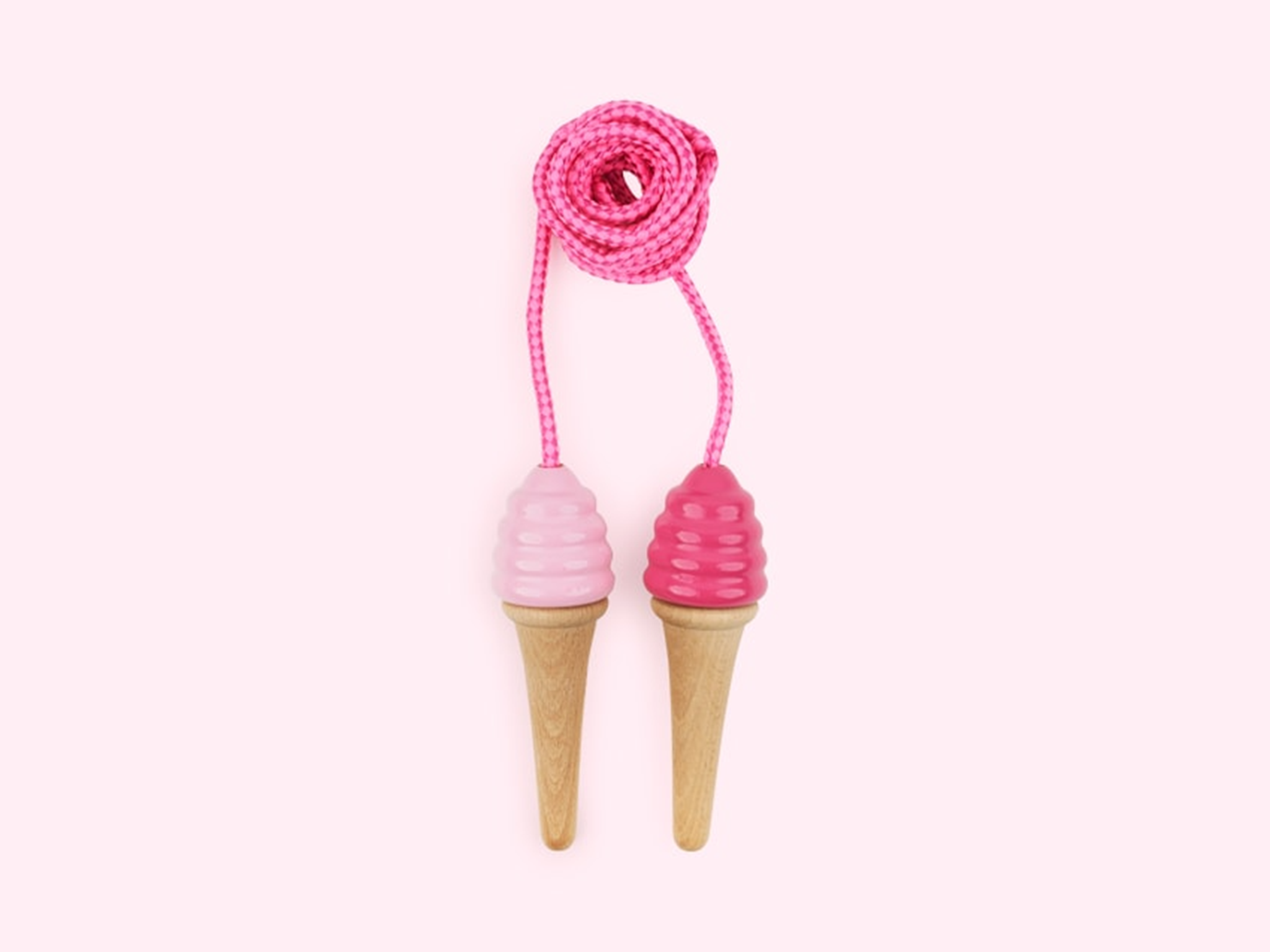 Vilac pink ice cream skipping rope