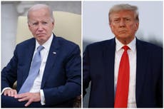 Trump lashes out at Biden over prisoner swap deal with Iran after demanding Jan 6 judge recuse herself - live