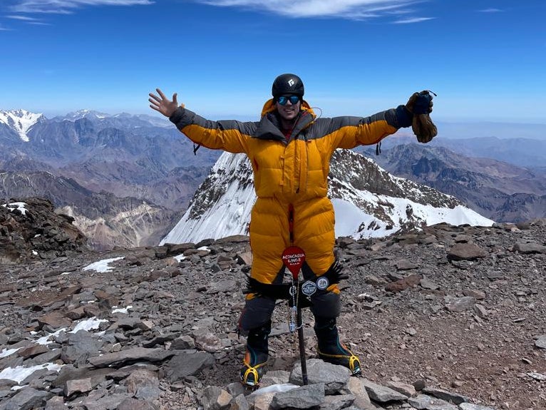 The ex-Premier League player who has set his sights on conquering Mount Everest The Independent photo