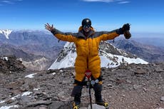 The ex-Premier League player who has set his sights on conquering Mount Everest