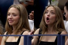 Amanda Seyfried makes fitting ‘Mean Girls’ joke as she attends star-studded US Open