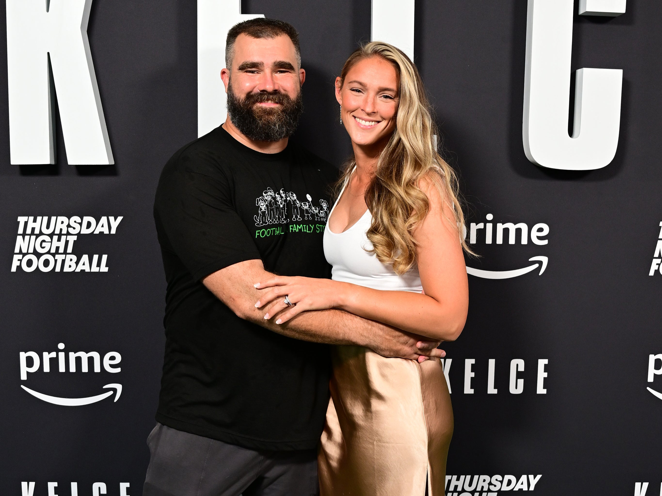 Jason Kelce and Kylie Kelce were married in 2018 and share three daughters