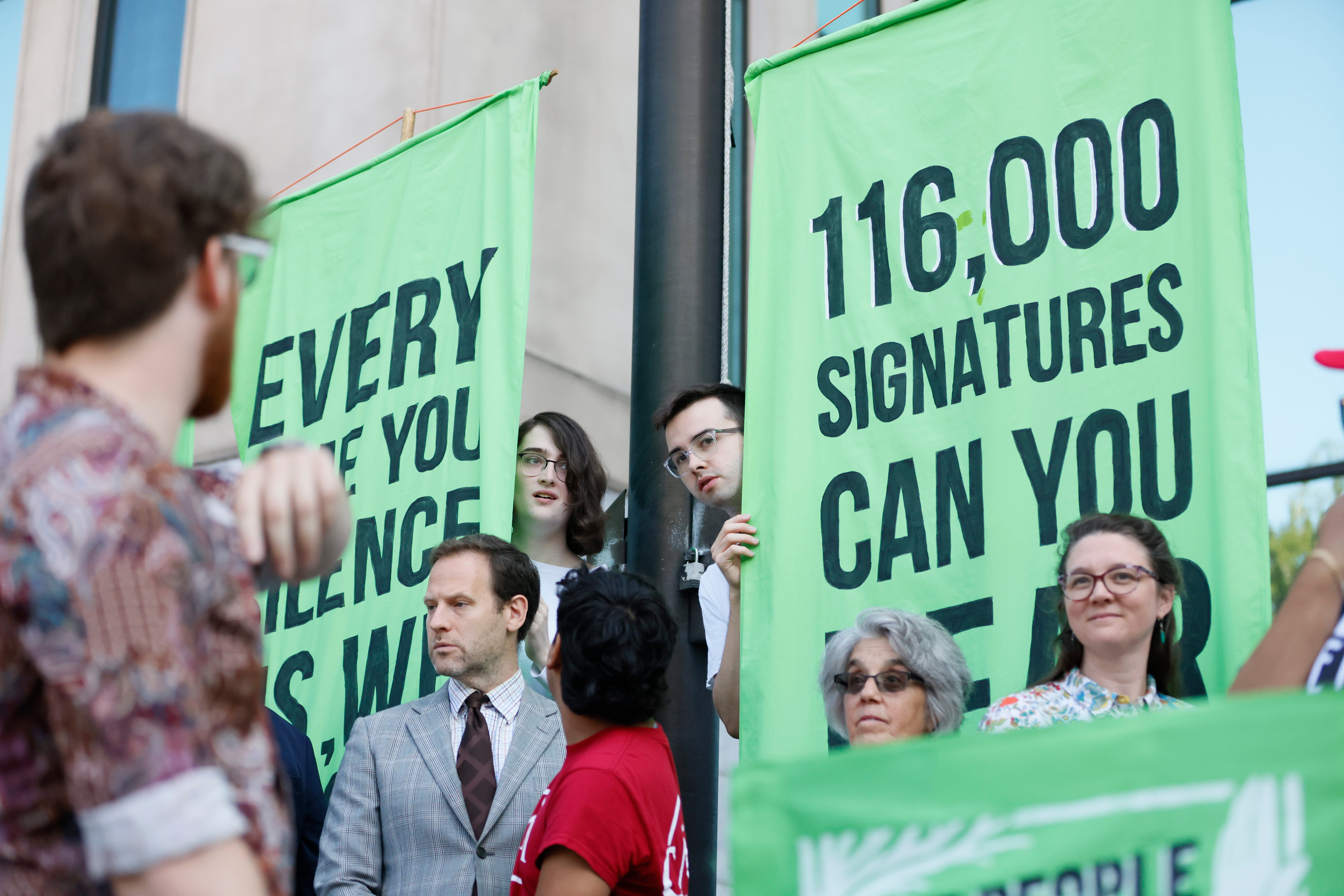 Police Training Center Protest