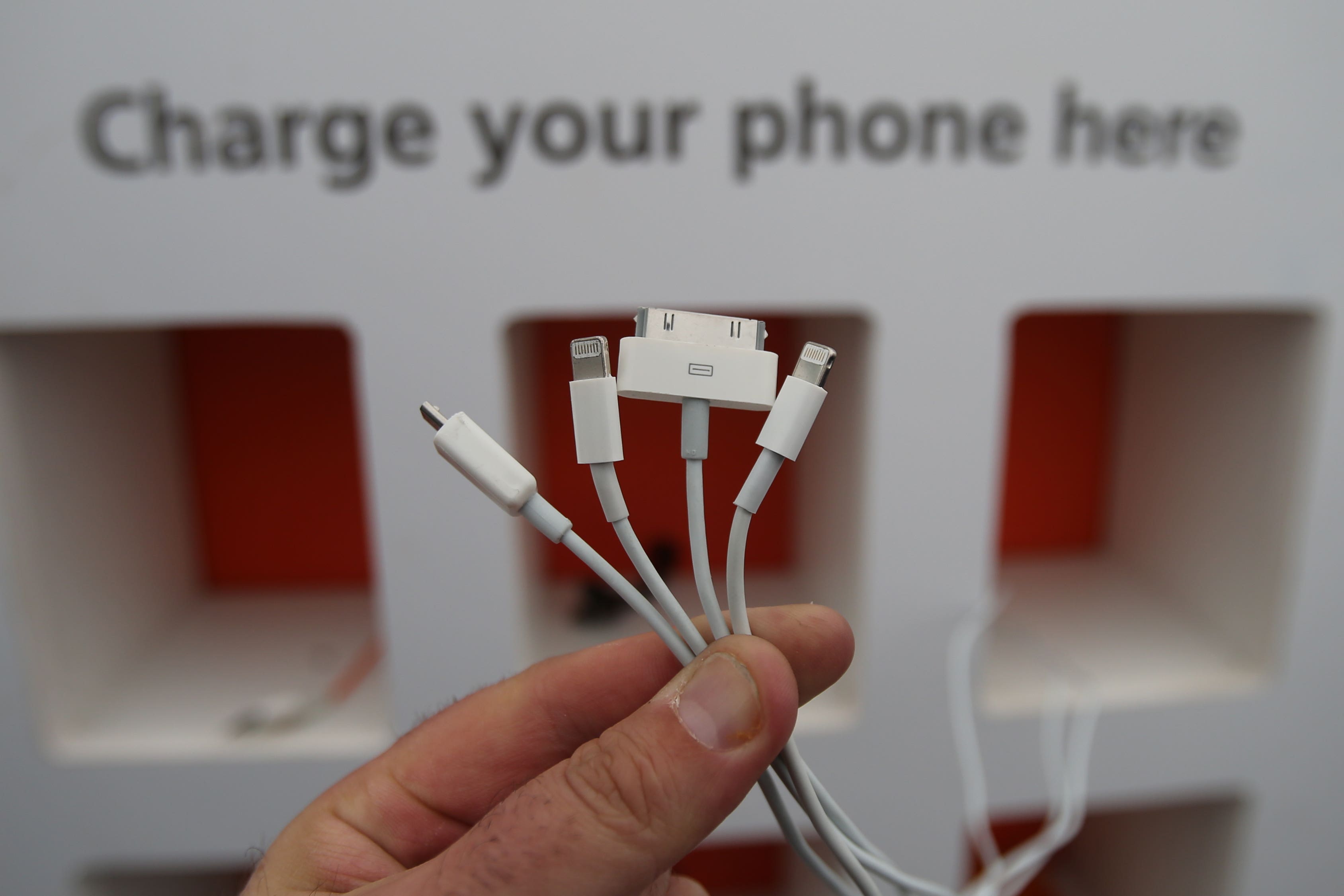 New European Union rules mandate that small and medium-sized electronic devices must have a universal connector by the end of 2024 (PA)