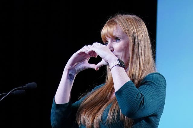Labour deputy leader Angela Rayner has assured unions that the party will deliver a host of new rights for workers if it wins the next general election (Peter Byrne/PA)