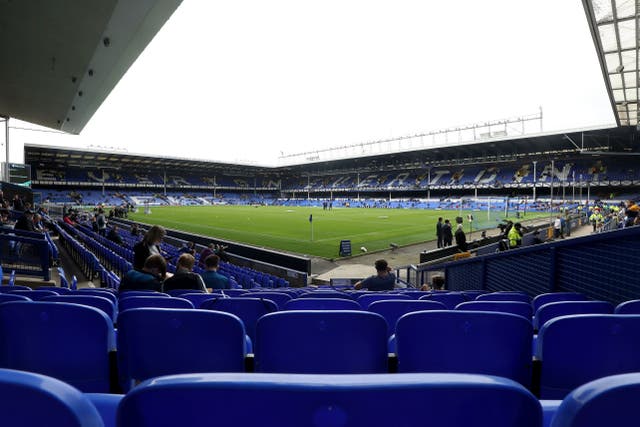 American investment firm 777 Partners are reported to be considering a majority purchase of Everton, who are seeking investment to complete a new stadium at Bramley-Moore Dock before moving from Goodison Park (picture, Bradley Collyer/PA).