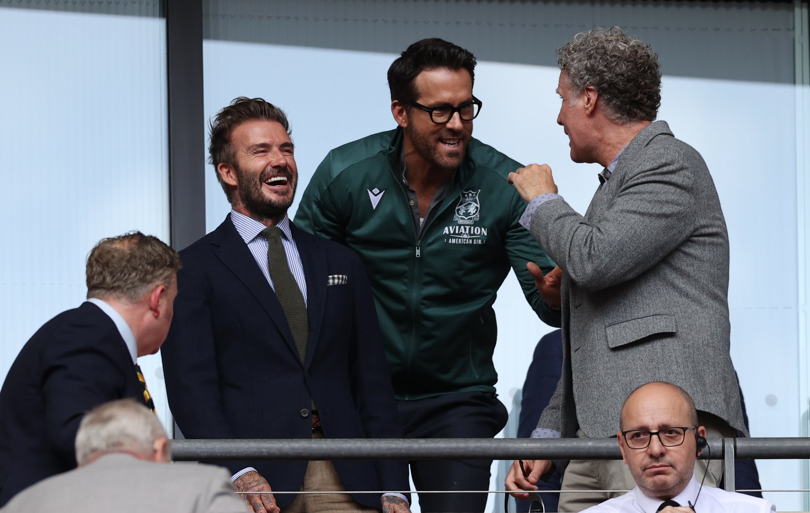 The stars came out for Wrexham’s first visit to Wembley under new ownership