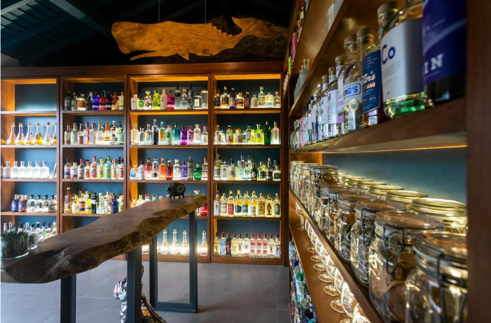 The proprietors also own The Gin Library – a 1,140-strong gin collection meets masterclass space
