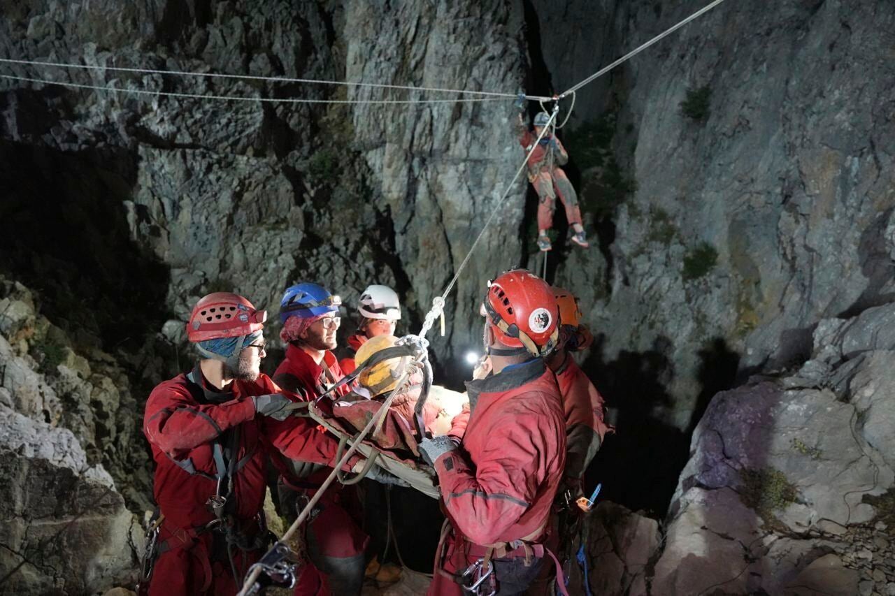 TURQUÍA-CUEVA RESCATE