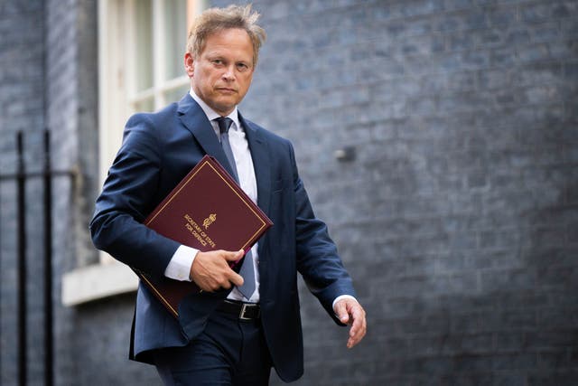 Downing Street has defended ministers including Defence Secretary Grant Shapps using TikTok on personal phones despite the China-linked social media app being banned on Government devices (James Manning/PA)