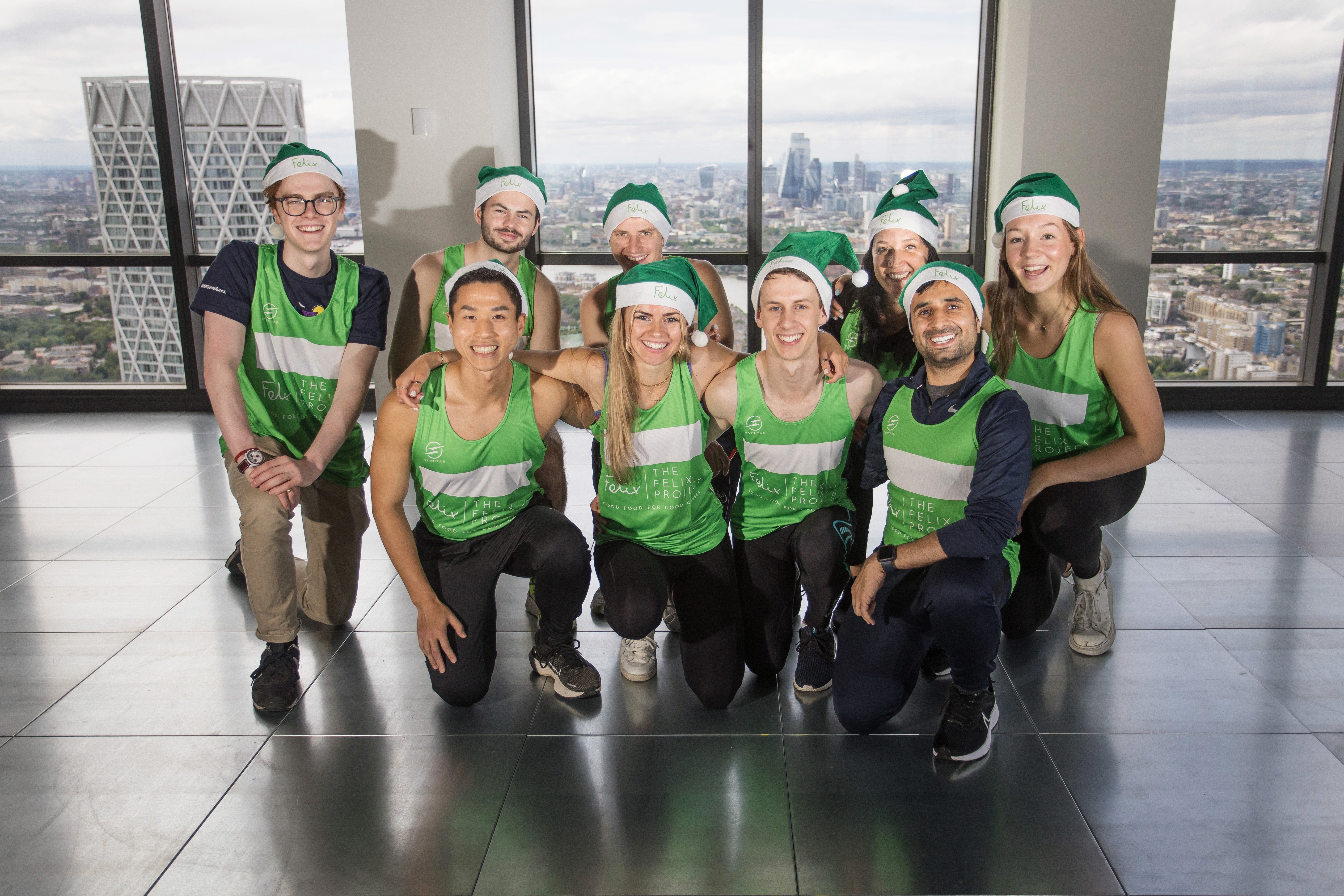 The Felix Project is organising the Santa Stair Climb in November