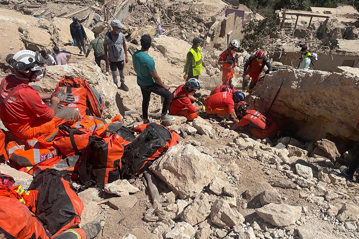 Search teams reach Moroccan towns devastated by earthquake