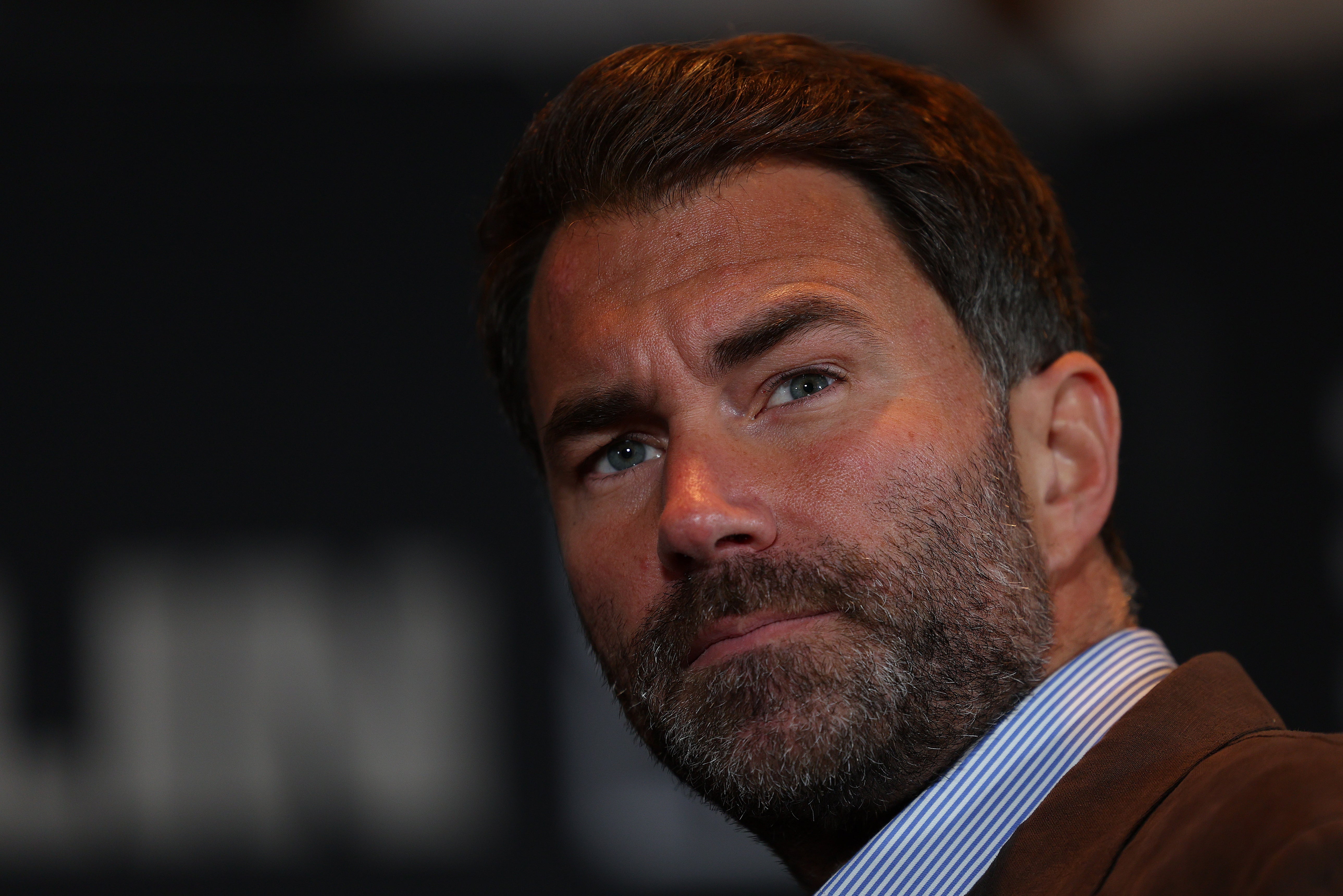 Eddie Hearn, head of Matchroom Boxing and one of the sport’s best-known promoters