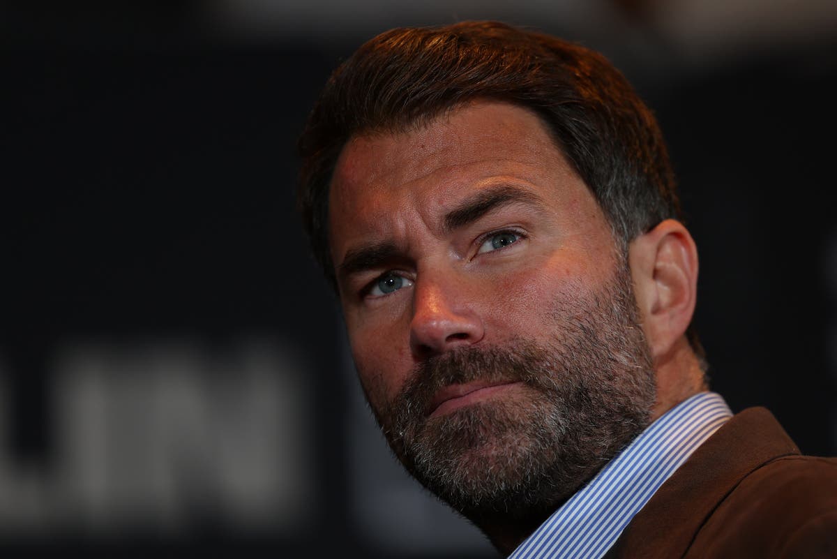 Eddie Hearn: ‘Ask someone to name three people in boxing, they’ll say: Tyson Fury, Anthony Joshua, me’