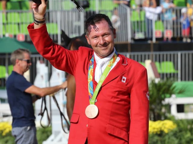 <p>Eric Lamaze is Canada’s most successful Olympic showjumper</p>