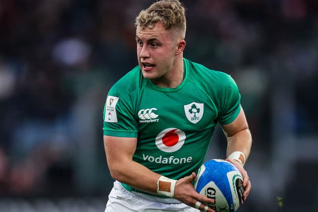 Ireland scrum-half Craig Casey is awaiting his Rugby World Cup debut (Steven Paston/PA)