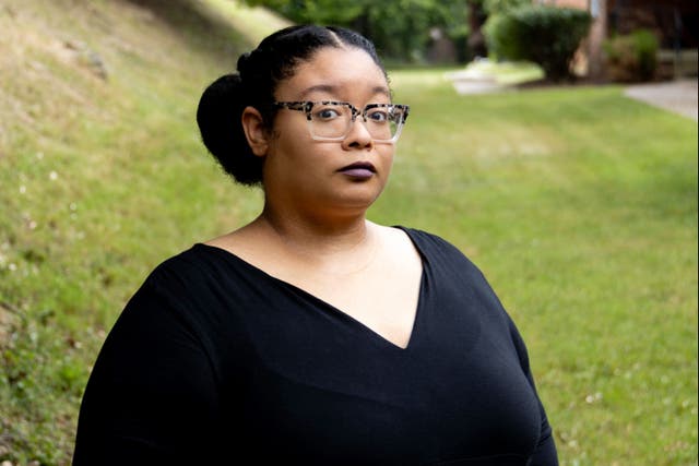 <p>Nicole Blackmon is among plaintiffs suing Tennessee over its abortion ban’s exceptions for medical emergencies after she was denied life-saving abortion care in the state</p>
