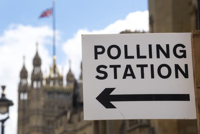 Concerns have been raised about election staff’s ability to effectively run the next general election (Victoria Jones/PA)