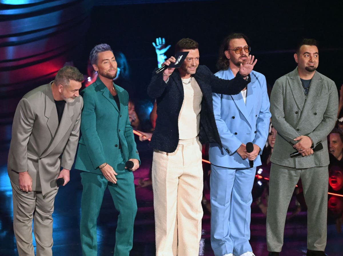 NSYNC reunite at MTV VMAs for the first time in 10 years The Independent