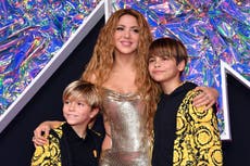 Shakira attends VMAs alongside her two sons she shares with ex Gerard Piqué